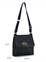 Load image into Gallery viewer, CROSS BODY BAG - NAVY 8715