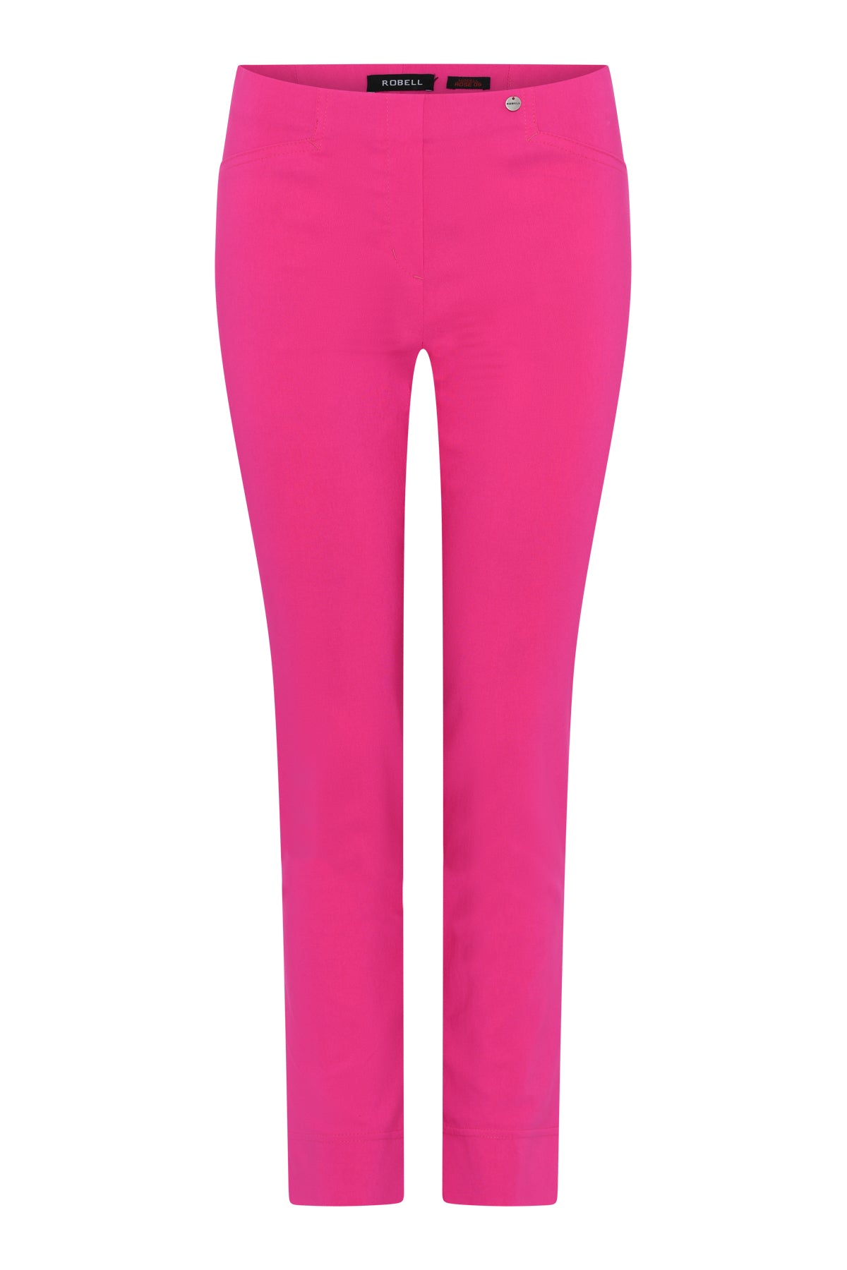 Robell Rose 07 Knee Length Trousers White 51636-5499-10