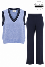 Load image into Gallery viewer, FOIL PIC OF THE BUNCH TROUSER - NAVY STYLE 5190