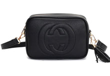 Load image into Gallery viewer, DESIGNER INSPIRED HANDBAG - BLACK