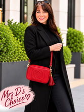 Load image into Gallery viewer, DESIGNER INSPIRED HANDBAG - RED