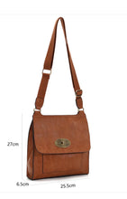 Load image into Gallery viewer, CROSS BODY BAG - BROWN 8715