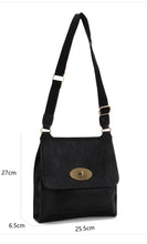 Load image into Gallery viewer, CROSS BODY BAG - BLACK 8715
