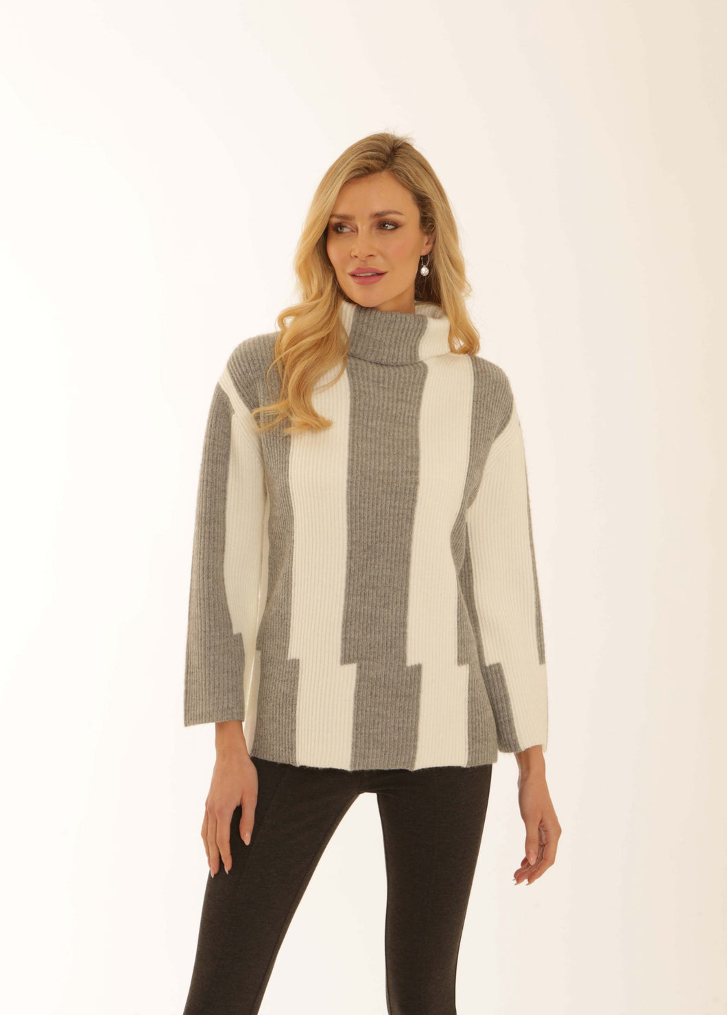 POMODORO CREAM STRIPE JUMPER - 22554