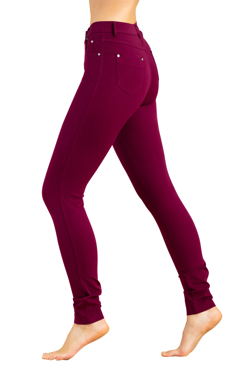 MARBLE FASHIONS 2402 JEANS COLOUR 205 - BERRY