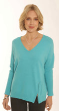 Load image into Gallery viewer, POMODORO 22351 TURQUOISE JUMPER
