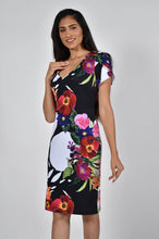 Load image into Gallery viewer, FRANK LYMAN FLORAL DRESS STYLE 221342
