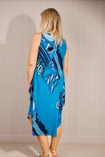 Load image into Gallery viewer, Goose Island Abstract Scoop Dress - Turquoise
