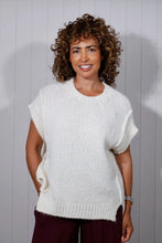 Load image into Gallery viewer, KNITTED LANA TANK TOP - CREAM
