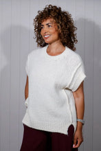 Load image into Gallery viewer, KNITTED LANA TANK TOP - CREAM
