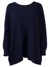 Load image into Gallery viewer, RELAXED FINE KNIT WITH DOUBLE PATCH POCKETS STYLE 27039
