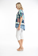 Load image into Gallery viewer, ORIENTIQUE 21063 AGIOS BOHO PRINT TOP
