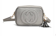 Load image into Gallery viewer, DESIGNER INSPIRED HANDBAG - PEWTER
