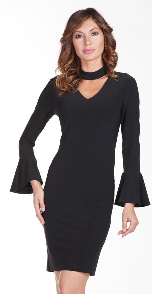 FRANK LYMAN 175021 DRESS - BLACK