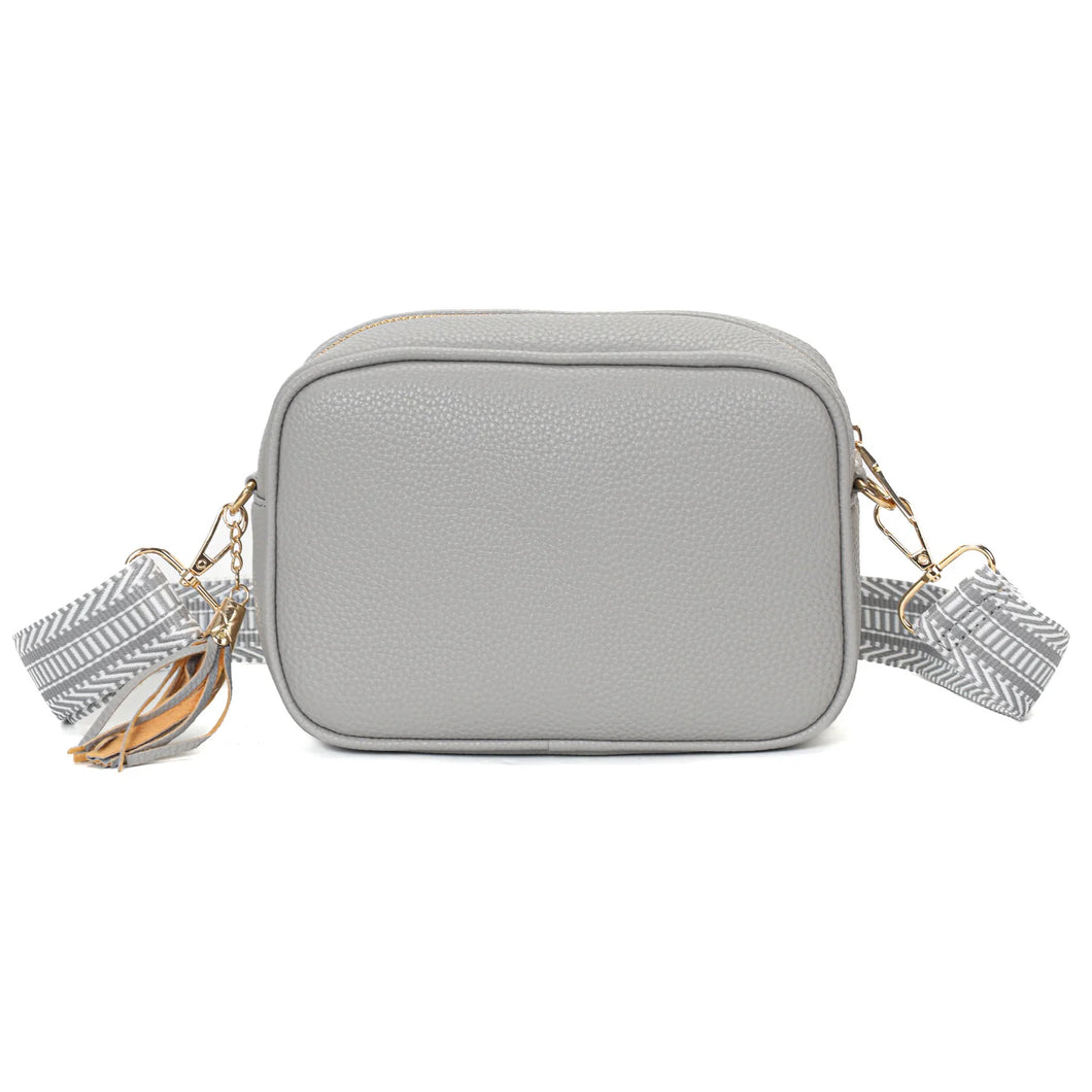 GESSY 8923 CROSSBODY BAG - LIGHT GREY