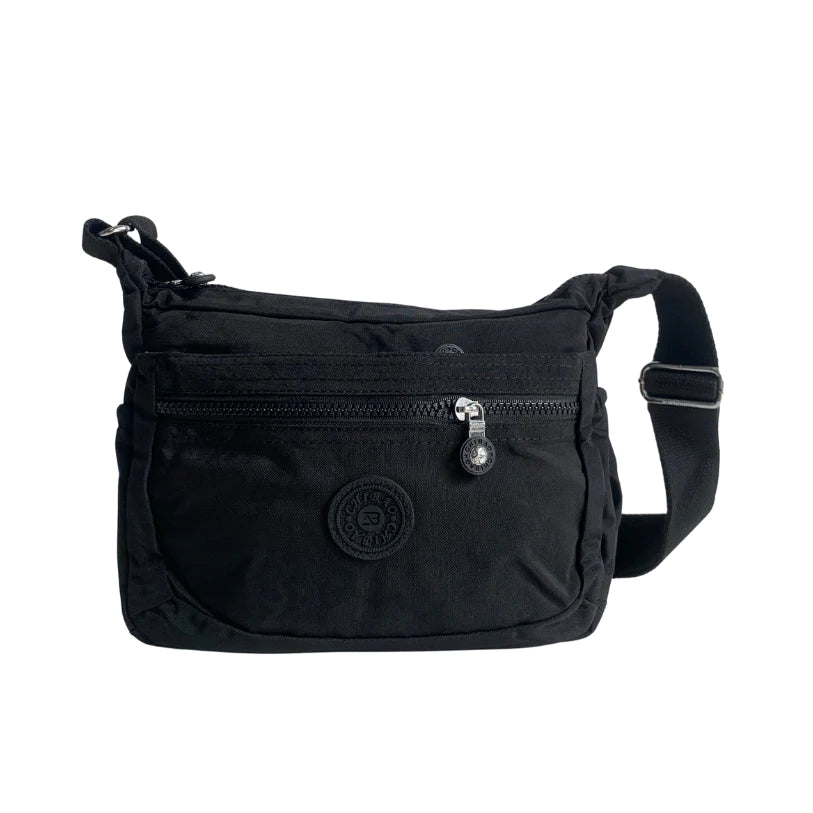 GESSY 9037 CROSSBODY BAG - BLACK