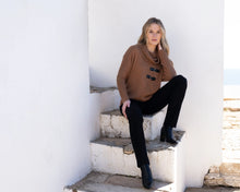 Load image into Gallery viewer, MARBLE FASHIONS 8093 SWEATER TAN COL 208
