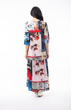 Load image into Gallery viewer, ORIENTIQUE 61024 KLEIO PEAK PRINT DRESS
