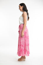 Load image into Gallery viewer, ORIENTIQUE 4528 LEROS SKIRT - FUCHSIA
