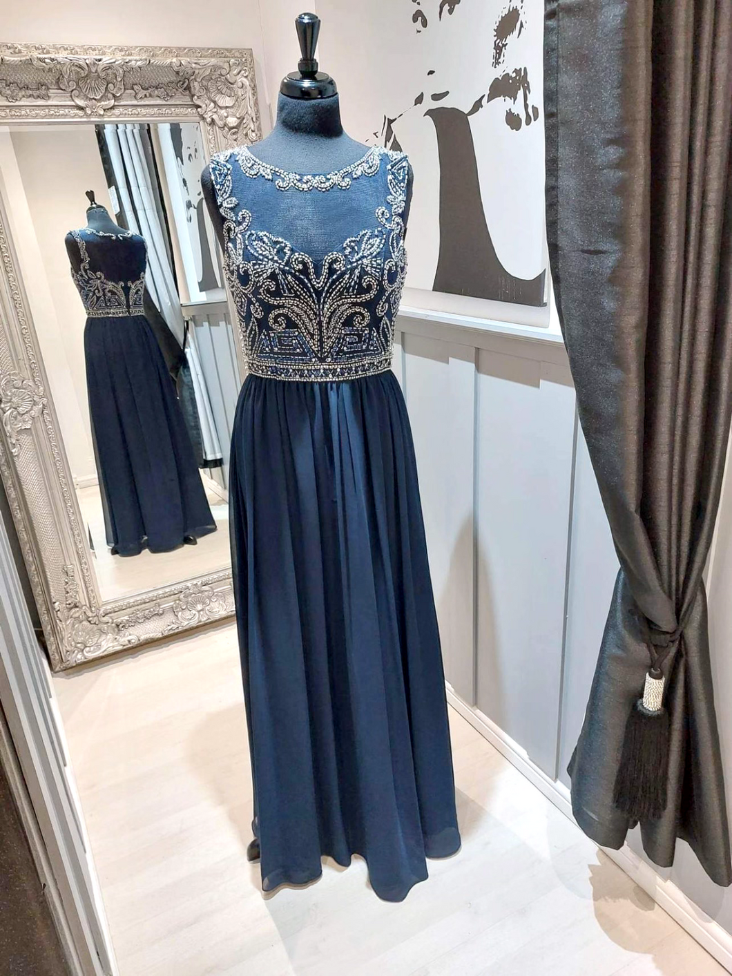 MANON M6595 NAVY PROM GOWN