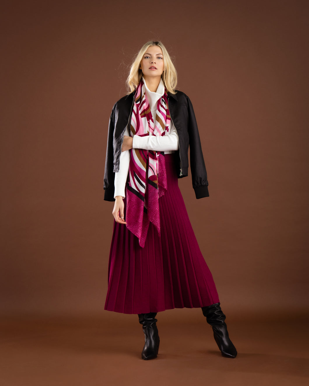 MARBLE FASHIONS 2413 JACKET COLOUR 101 - BLACK