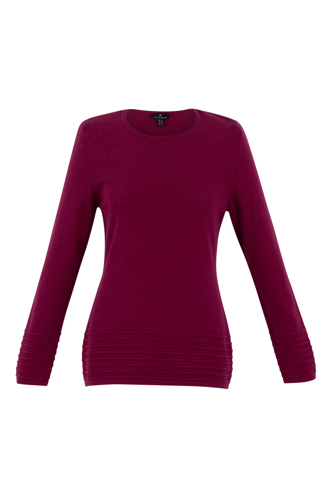 MARBLE FASHIONS 6377 SWEATER COLOUR 205 - BERRY