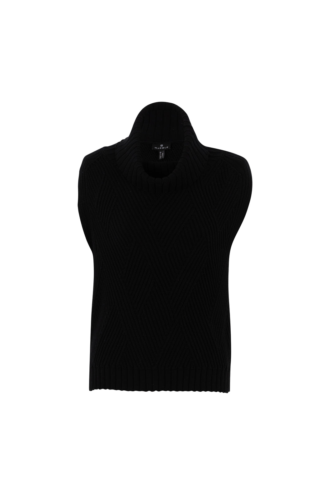 MARBLE FASHIONS 6755 SWEATER COLOUR 101 - BLACK
