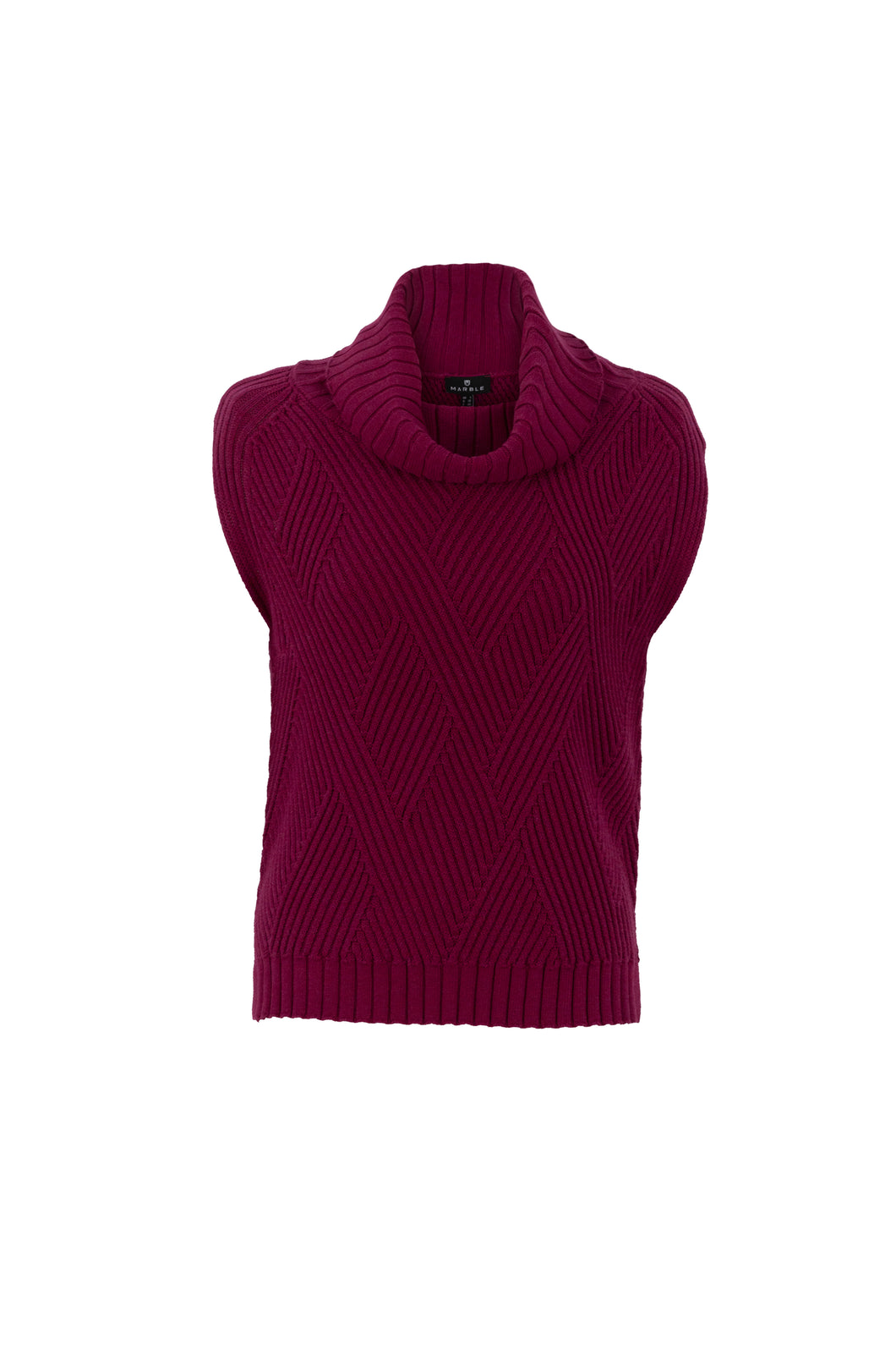 MARBLE FASHIONS 6755 SWEATER COLOUR 205 - BERRY