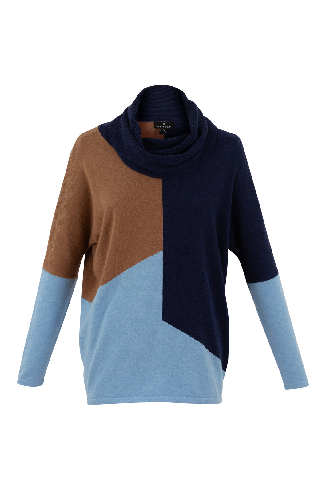 MARBLE FASHIONS STYLE 6765 SWEATER COLOUR 103 - NAVY