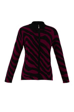 Load image into Gallery viewer, MARBLE FASHIONS 7110 CARDIGAN COLOUR 205 -BERRY
