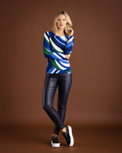 Load image into Gallery viewer, MARBLE FASHIONS 7114 SWEATER COLOUR 210 - ROYAL BLUE
