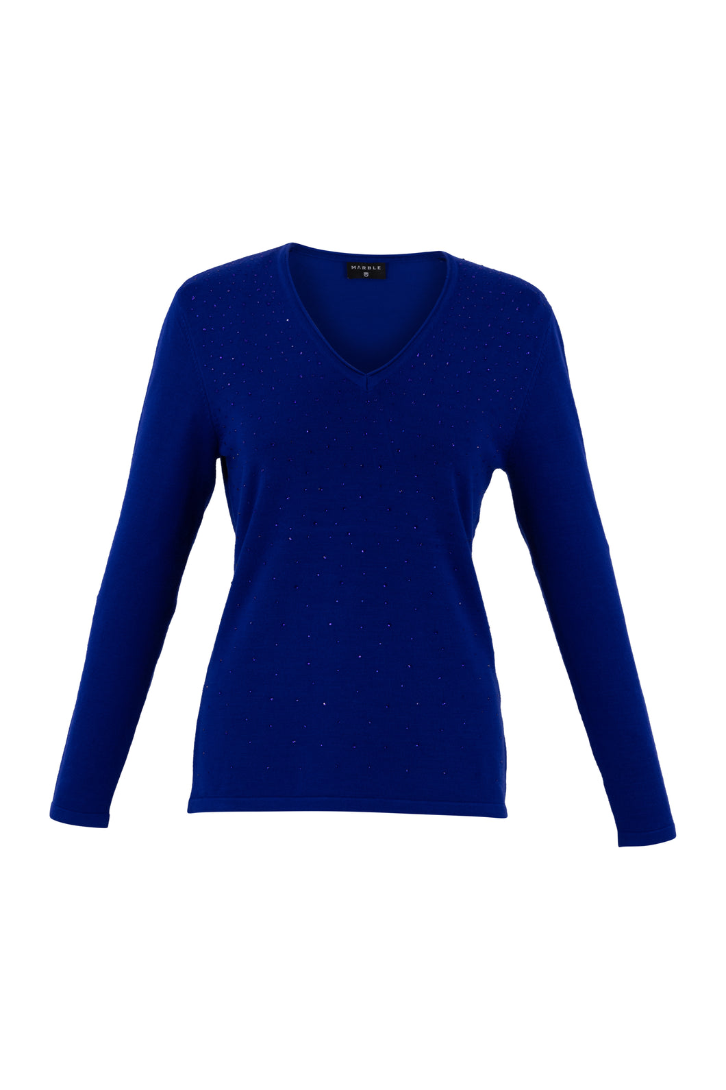 MARBLE FASHIONS 7119 SWEATER COLOUR 210 - ROYAL BLUE