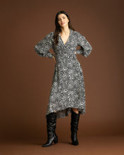 Load image into Gallery viewer, MARBLE FASHIONS 7151 DRESS COLOUR 101 - BLACK
