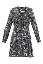Load image into Gallery viewer, MARBLE FASHIONS 7156 DRESS COLOUR 101 - BLACK
