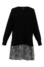 Load image into Gallery viewer, MARBLE FASHIONS 7156A JUMPER COLOUR 101 - BLACK

