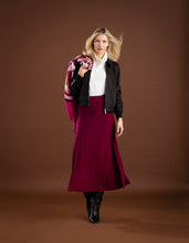 Load image into Gallery viewer, MARBLE FASHIONS 7176 SKIRTS COLOUR 205 - BERRY
