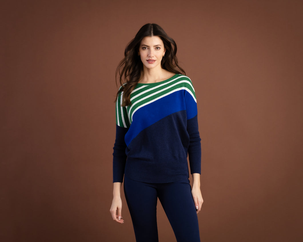 MARBLE FASHIONS 7183 SWEATER COLOUR 210 - ROYAL BLUE