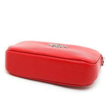 Load image into Gallery viewer, PEACH 8801 CRYSTAL LEATHER BEE BAG - RED
