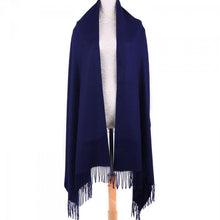 Load image into Gallery viewer, PEACH A001 AUTUMN PASHMINA - NAVY
