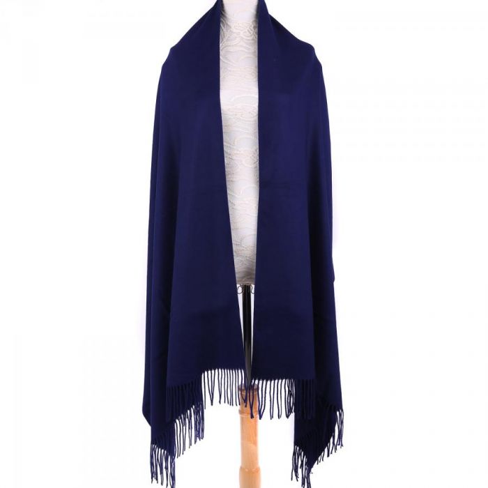 PEACH A001 AUTUMN PASHMINA - NAVY