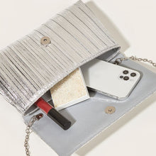 Load image into Gallery viewer, PEACH K025 CLUTCH BAG - SILVER
