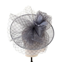 Load image into Gallery viewer, PEACH L001 FASCINATOR - GREY

