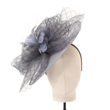Load image into Gallery viewer, PEACH L001 FASCINATOR - GREY
