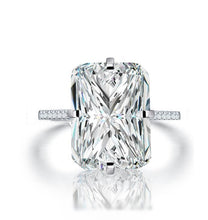 Load image into Gallery viewer, PEACH RIN029 LARGE RECTANGLE DIAMOND RING
