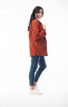 Load image into Gallery viewer, ORIENTIQUE 2277 POSEIDON REVERSIBLE PRINT COAT
