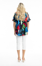 Load image into Gallery viewer, ORIENTIQUE SEYCHELLES9236 FRILL TOP
