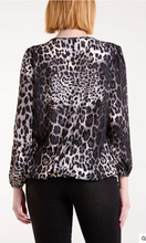 Load image into Gallery viewer, NOVA ANIMAL PRINT ROUND NECK TOP
