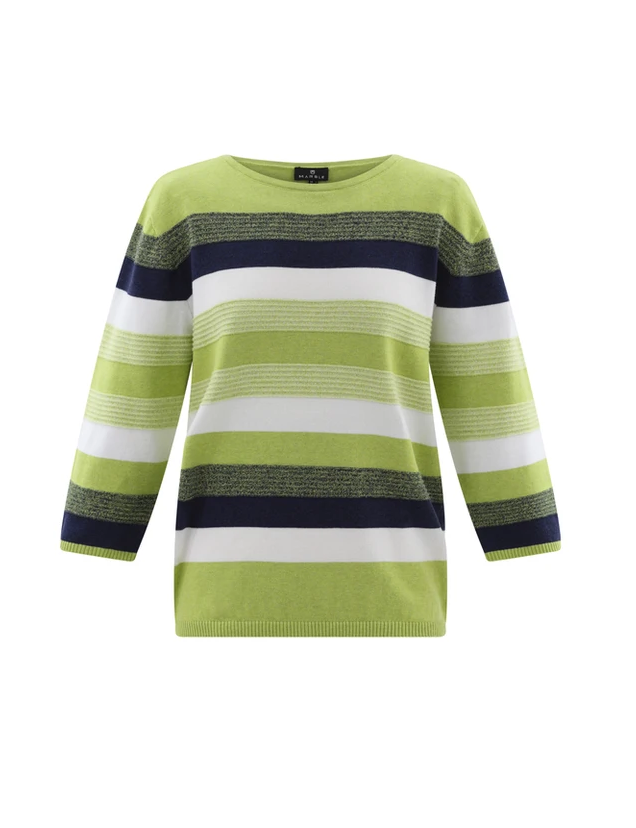 MARBLE 7460 STRIPE SWEATER COLOUR 227