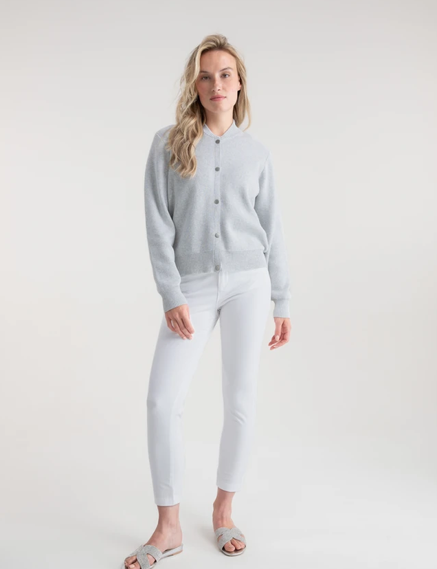 MARBLE FASHIONS 7797 CARDIGAN COL 106 SILVER