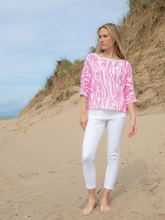 Load image into Gallery viewer, MARBLE FASHIONS 7850 TOP WITH VEST COL 194 PINK
